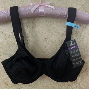 Bali Black Lift Bra Side Shaping Size 34C NWT ❤️